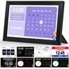 YUYIALARM 10.1" Touchscreen Clock for Seniors with 64 Reminders(Black)