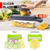 Vylari Vegetable Chopper with Blade: Onion Chopper, Slicer, Dicing Cutter,