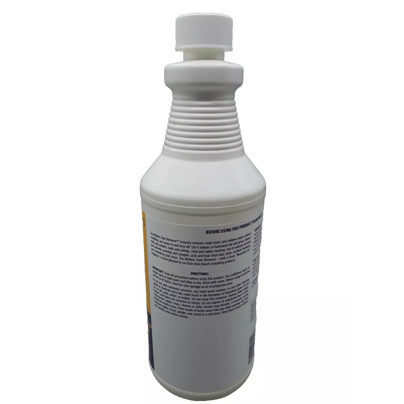 Zep, Mildew Stain Remover ( 4 Pack), 1 Quart ea