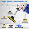Grinder Extension Shaft 3/8" M10 Thread Angle Grinder Extension Connecting