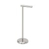 Gatco 1437SN Latitude II Freestanding Toilet Paper Holder Stand, Standing