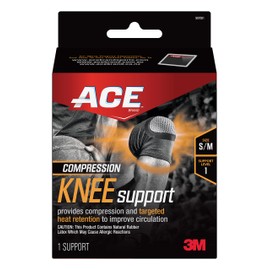 Ace Compression Knee Support, Small/Medium by ACE
