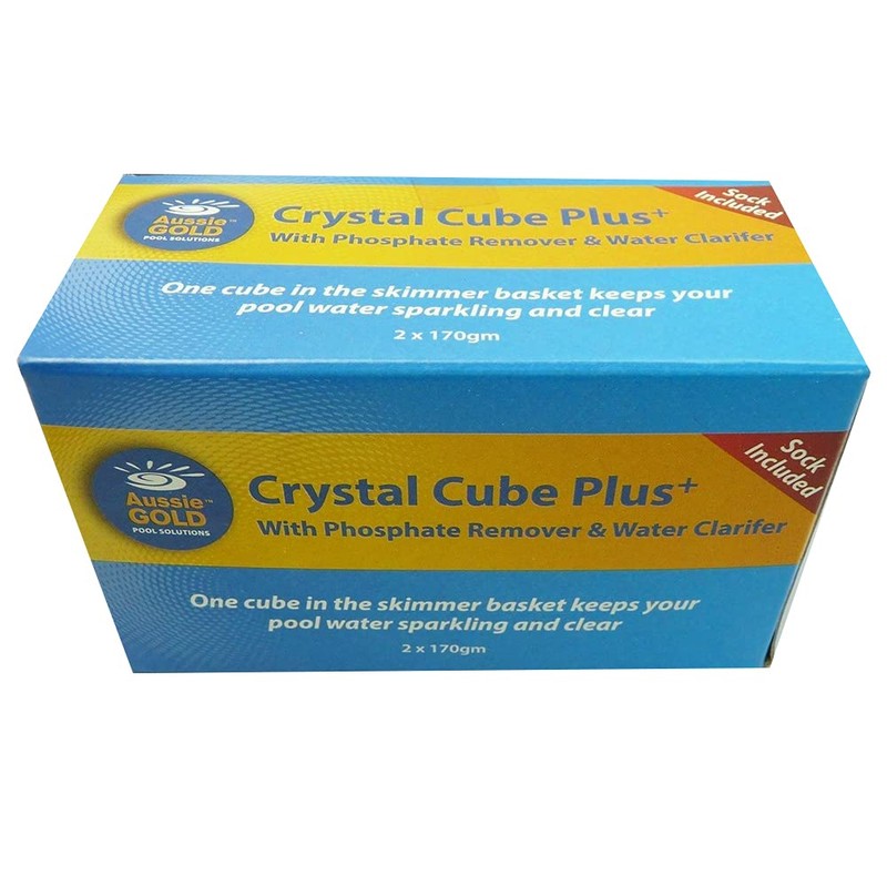 Pool Water Clarifier Floc Cubes x 2 With Phosphate Remover