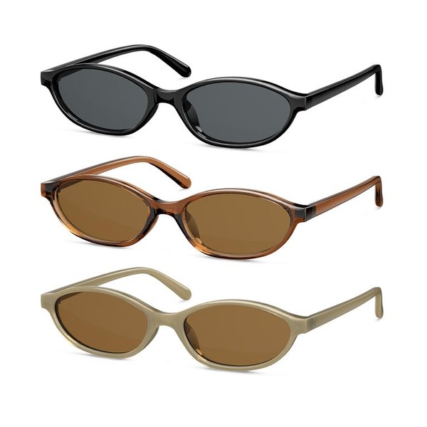 OUKEMAX Retro Cat Eye Sunglasses for Women – UV400 Protection,