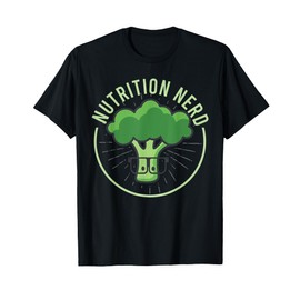 Nutrition Nerd Funny Healthy Food Science Gift T-Shirt