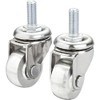 Vigor V2632 Pair Of Castors For Hydraulic Service Jack