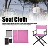 Director Chair Cover Replacement with Storage Bag Canvas Seat Chair