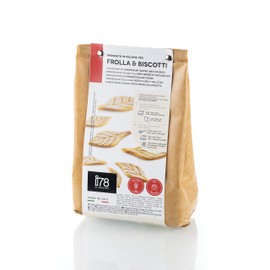 Silikomart | I78 Preparato in Polvere per Frolla/Biscotti, Senza Glutine, Peso 400 g, Made in Italy