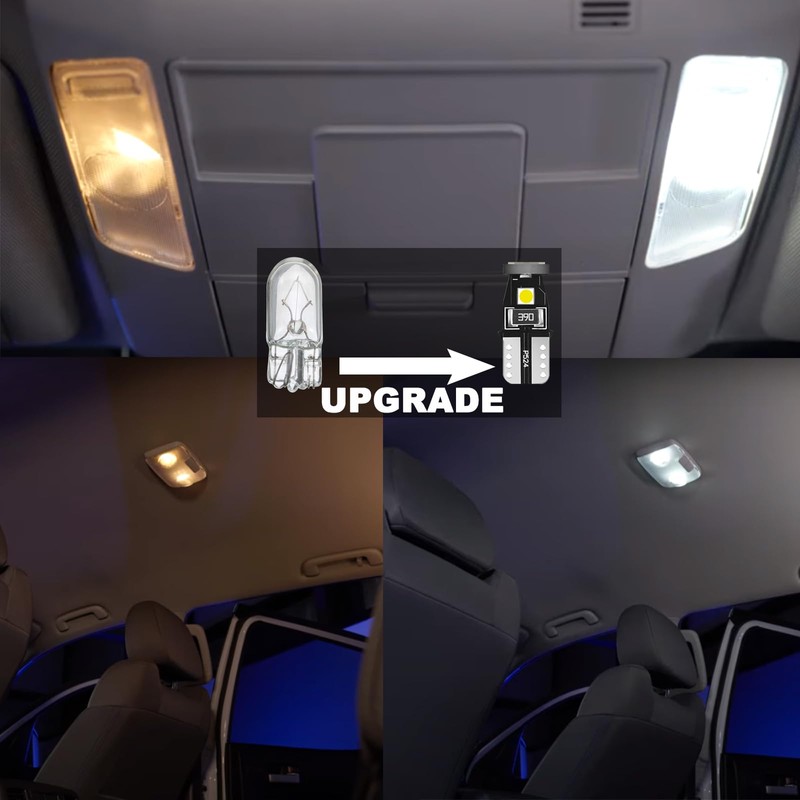 WINETIS 6000K Interior LED Bulbs Kit Package Replacement for Toyota