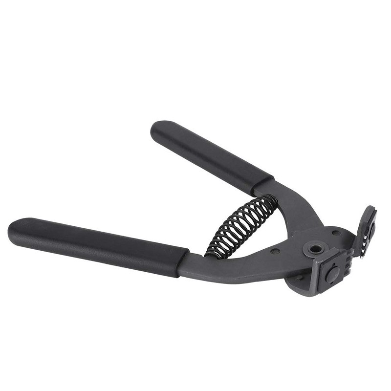 17cm Leather Hole Punch, Handheld Carbon Steel Leather Silent Pliers,