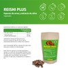 Reishi Sporen Extrakt mit Olivenblatt-Extrakt (40% Oleuropein) Kapseln, Vegan (360