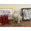 Desktop Eco Happy Hippo Statue - Sculpture Garden / Interior