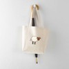 CafePress White Sheep Tote Bag Reusable Natural Beige Canvas Shopping