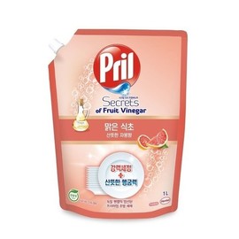 Frill Clear Vinegar Grapefruit Dish Soap 1L Refill