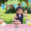 OAOSDH 2 Pieces Cartoon Bear Pattern Tablecloth, Party Tablecloth, Baby