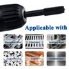 Bestgle 7 Pcs Straight Flute Tap Set Thread Taps HSS