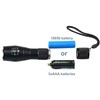 LED Zoom Torch, Super Bright High Lumen Tactical Torch, Hand