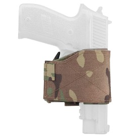 UniPro Tactical Holster - Universal MOLLE-Compatible Quick Draw Pistol Holster for Glock/Sig/S&W, Adjustable Fit, Release Button, Fits Belts up to 65mm