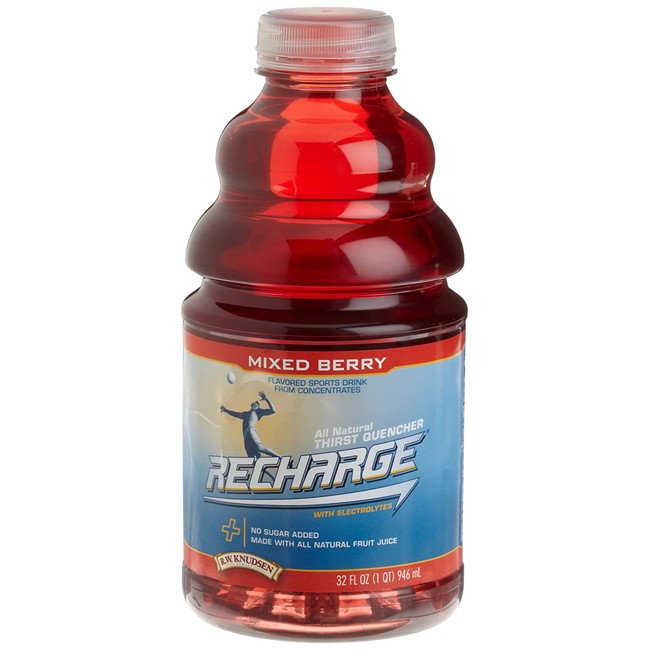 RW Knudsen Recharge Mixed Berry, 32-Ounce Packages (Pack of 12)