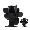 4 Blades Heat Powered Fireplace Fan Self Starting Temperature Resistant