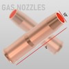 YESWELDER MIG Welding Gun Kit .045" Tip-Nozzle-Diffuser-Adapter for Lincoln Magnum