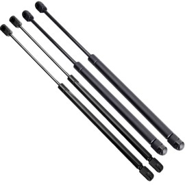 SCITOO 4365 Lift Supports Fit for Jeep Liberty 2002-2007 Front Rear Left & Right Window Glass+Hood Shock Struts 4pcs