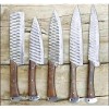 CHEF KNIVES Handmade HAND FORGED DAMASCUS STEEL CHEF KNIFE Set