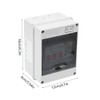 2 Way Consumer Unit Circuit Breaker Panel, Garage Consumer Unit
