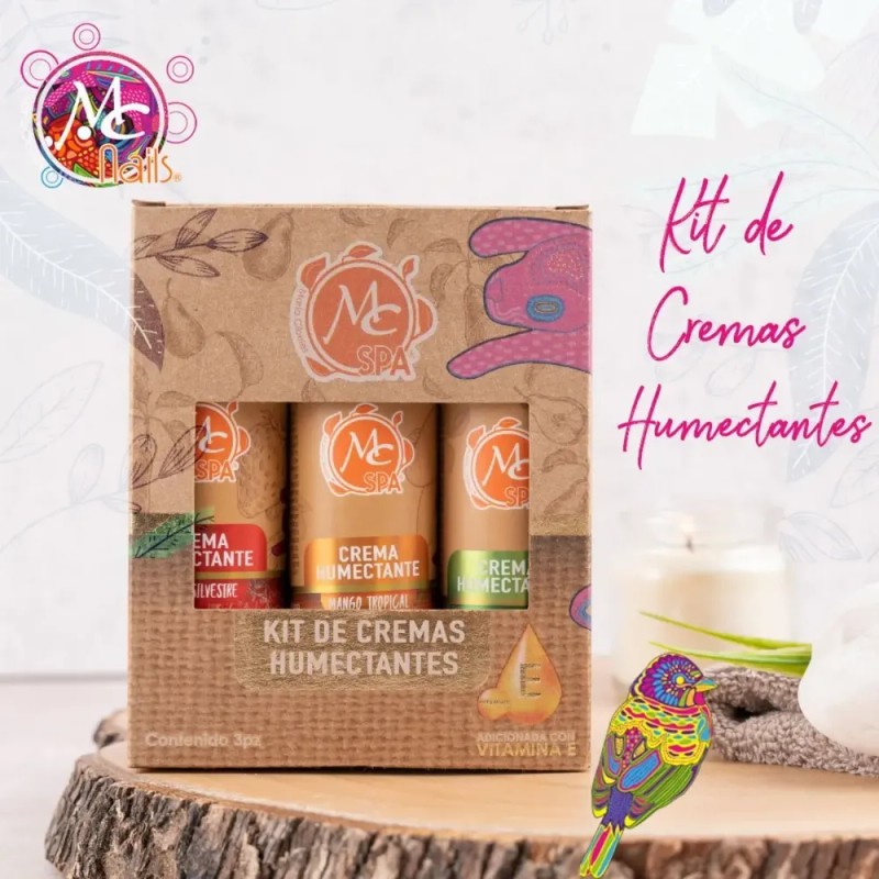 Kit De Crema Corporal Humectante Mc Spa Manos Y Pies