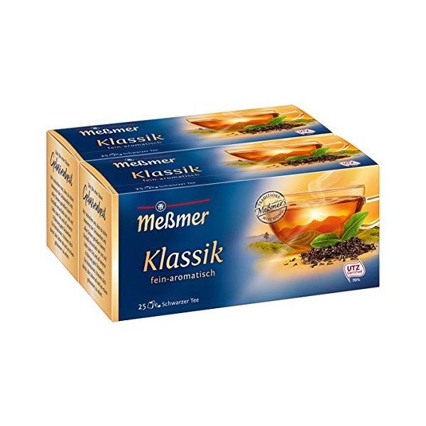 Meßmer Classic (Klassik) 2 Packs (25 Tea Bags)