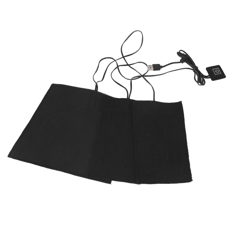 USB Electric Heating Sheet 3 Levels Adjustable Temperature Washable Carbon