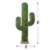 Fun Express 6 Foot Jointed Cactus Wall Decor - VBS