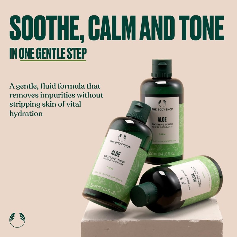 The Body Shop Tónico De Aloe Vera Para Piel Sensible,