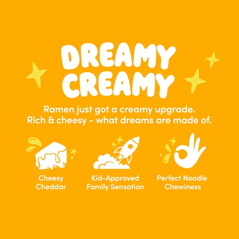 OTOKI Cheesy Ramen – Cheddar Flavor | Non-Spicy, Creamy &