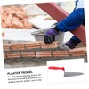 SHINEOFI Plaster Trowel Ergonomic Putty Cutter Tool for Bricklaying Heavy
