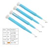 Uadme Ceramic Cross Screw Driver, 4pcs Slotted Screwdriver Set Adjust
