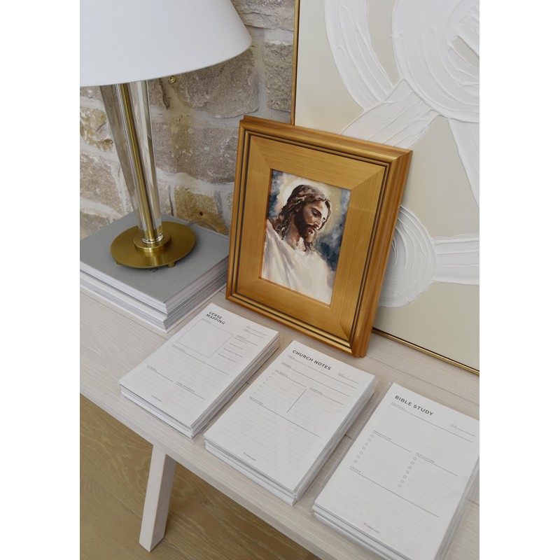 Todaisy Paper Church Notes Notepad 5.5 x 8.5 Tear Away