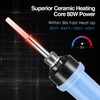Electronics Soldering Iron Kit - 80W Digital LCD Solder Gun