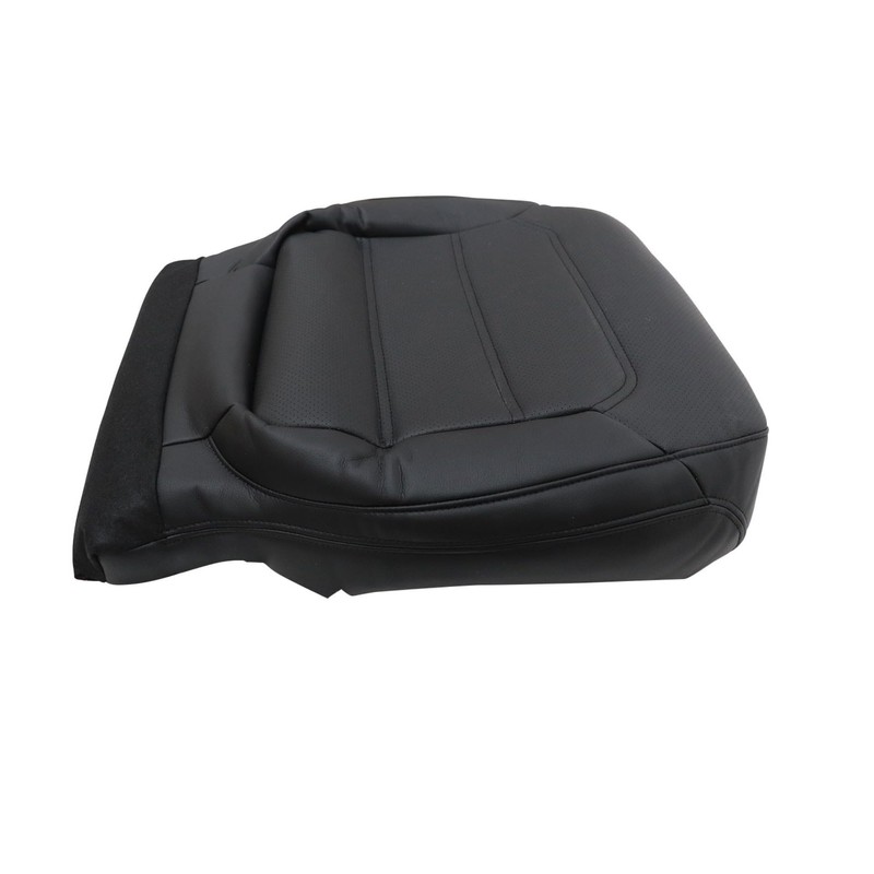 GXARTS Black Front Driver and Passenger Side Bottom Perforated Leather