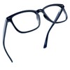LifeArt - anteojos para computadora, color azul, La_uptown_navyblue, 1.25 Magnification