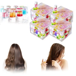 Mustowl Mustowl Perfume&Oil 2 in 1 - Avocado Nourishing & Shining Hair Oil for Frizzy, Mini Hair Perfume Oil for Travel, Repairing Damaged Hair Oil (40pcs)