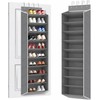 Over-the-Door Shoe Organizer for Space-Saving Storage – 10-Tier Deep Pocket