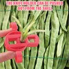 4Pcs Runner Bean Slicer, Runner Bean Stringer, Manual Vegetable Prep