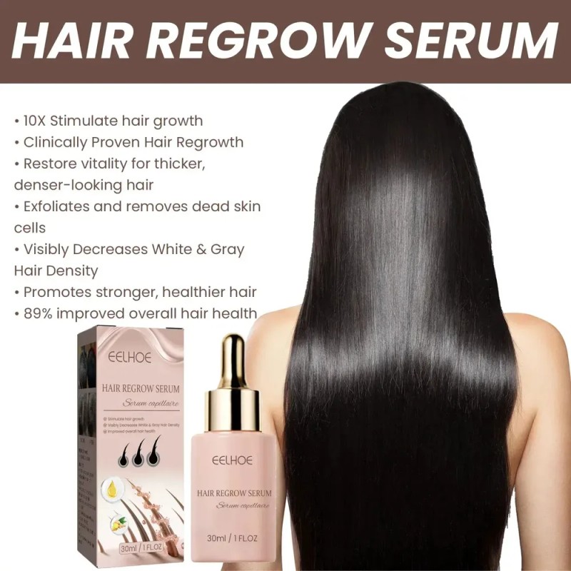 Tratamiento De Sérum Hair Fast Contra El Crecimiento Adelgaz