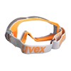 Uvex Ultrasonic Supravision Excellence Safety Glasses - Clear/Grey-Orange