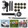 Bicycle Digital Display Air Pump with Needles Hose Kit Bike