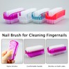 4pcs Nail Brush for Cleaning Fingernails, Multifunction Two Sided Fingernail