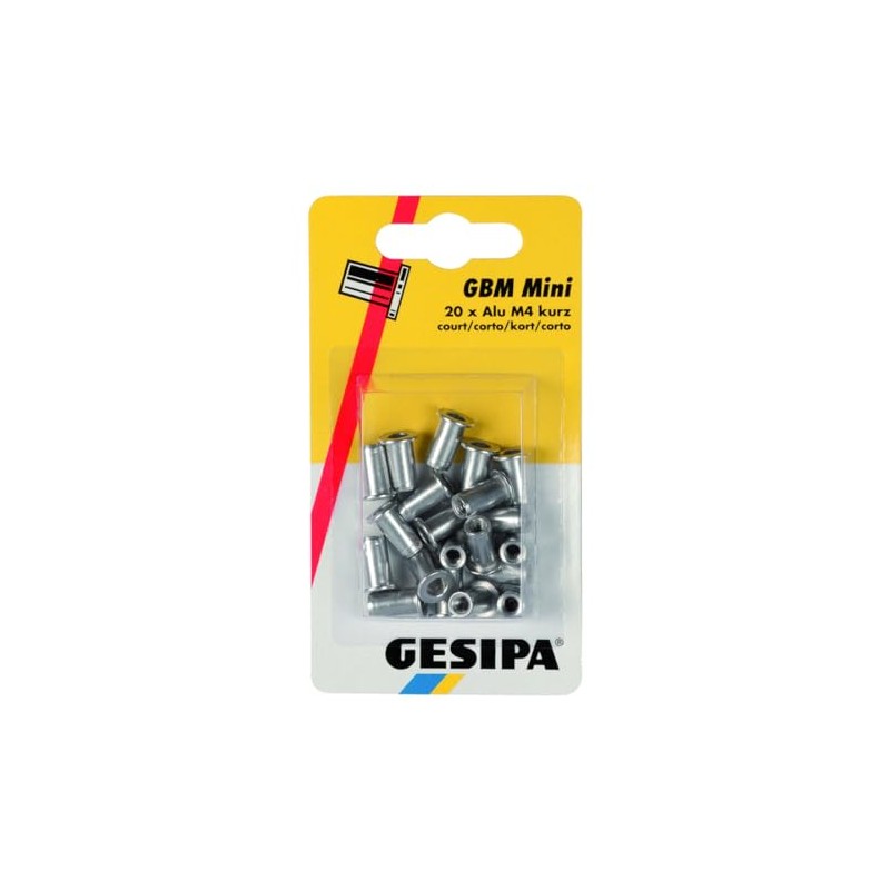 Gesipa Blind Rivet Nut M5 Medium Mini Pack 1433672 (Blind