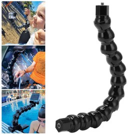 Acouto Flex Clamp Mount FLW 265 Flexible Monopod Gooseneck Jaws Mount Gooseneck Jaws 1/4in Screw Holes to 1/4in Screw 12 Section