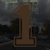 Applicable Pun Varsity Number 1 - Vinyl Decal - Brown